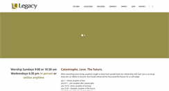 Desktop Screenshot of legacyumc.org